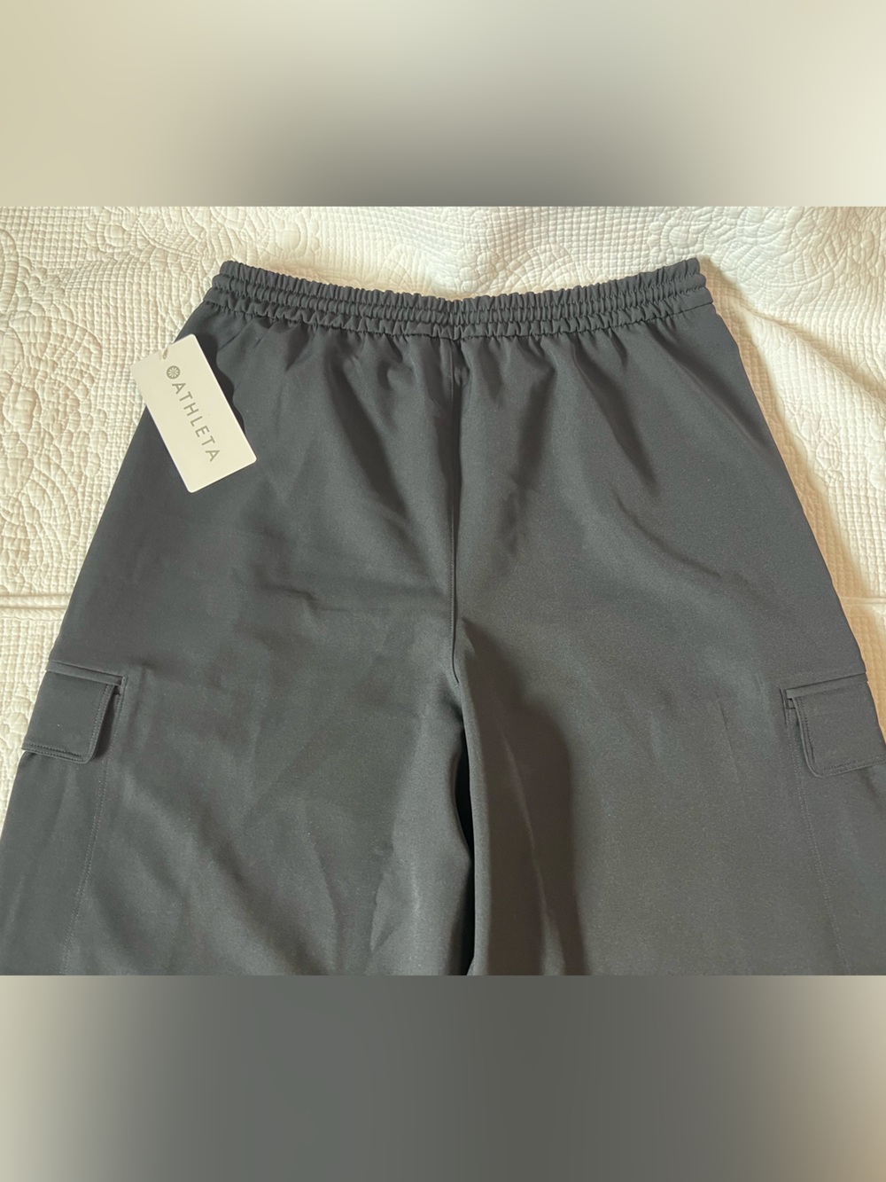 NWT Athleta Promenade Wide Leg Cargo Pant - Picture 11 of 14